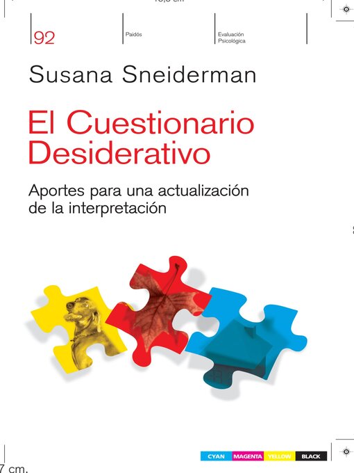Cover image for El cuestionario Desiderativo
